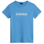 Napapijri S-box 1 Short Sleeve T-shirt Azul 10 Years Rapaz