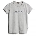 Napapijri K S-box 2 Short Sleeve T-shirt Cinzento 10 Years Rapaz