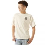Garcia Ge23001 Short Sleeve T-shirt Branco 164-170 cm Rapaz