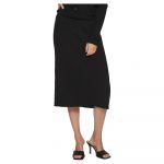 Vila Comfy Long Skirt Preto S Mulher