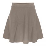 Yas Fonny Short Skirt Beige XL Mulher