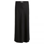 Vila Ellette Long Skirt Preto 36 Mulher
