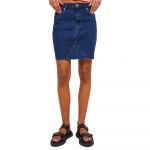 Jack & Jones Hazel Short Denim Skirt Azul M Mulher