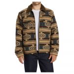 Billabong Barlow Jacket Castanho S Homem