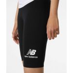 New Balance Essentials Stacked Fitted Shorts Preto S Mulher