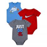 Nike Kids Moji Body 3 Units Colorido 6 Meses
