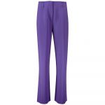 Salsa Jeans 21006912 Straight Fit High Waist Pants Roxo S / 34 Mulher