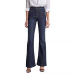 Salsa Jeans Secret Glamour Push In Flare Jeans Azul 32 / 34 Mulher