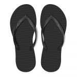 Green Flip Flops Chinelos de Praia Feminino Preto/Preto - BRA 37/38 | EUR 39/40