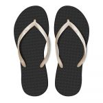 Green Flip Flops Chinelos de Praia Feminino Preto/Pérola - BRA 39/40 | EUR 41/42