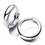 Pandora Joalheria Brincos de Argola Redondos Hug 293286c00