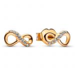 Pandora Joalheria Brincos Infinito Brilhantes 268820c01