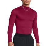 Under Armour UA CG Elite Mock-RED 1386942-625 Vermelho XL