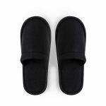 Lacor 100 Pares Chinelos Preto Interior Confortável Acolchoado e Costura de Reforço Tamanho Único 36-43