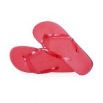 Lacor 60 Pares Chinelos de Dedo Vermelhas Sola Feita de Resistente Eva para uma Alta Durabilidade Tamanho 42-44