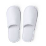 Lacor 100 Pares Chinelos Branco Interior Confortável Acolchoado e Costura de Reforço Tamanho Único 36-43