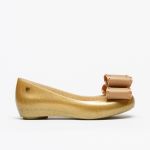 Melissa Sabrina Ultragirl Classic Bow Fem Bege Perola - 35/36