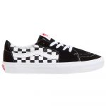 Vans Sapatilhas Sk8-low Canvas / Suede / Black Checkerboard 43