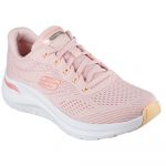 Skechers Sapatilhas Arch Fit 2.0 Big League Pink Mesh / Coral / Orange Trim 39