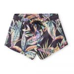 O´neill Calção De Banho Anglet Black Tropical Flower 7-8 Anos