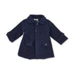 A&J Casaco de Algodão Azul Marinho para Menina 6 Meses