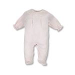 Deolinda Baby Babygrow Menina Cardado Cor de Rosa 1 Mês