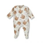Yours By Tandem Babygrow Menina em Algodão de Manga Comprida 0-3 Meses 54cm