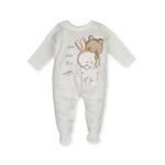 Yours By Tandem Babygrow Menina Algodão de Manga Comprida 0-3 Meses 54cm
