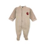 Minhon Babygrow Menino Castanho em Algodão 3 Meses