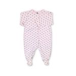 Minhon Babygrow Menina de Algodão Cor de Rosa 3 Meses