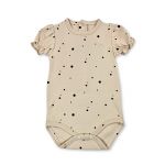 Minhon Bodie de Algodão de Menina 3 Meses