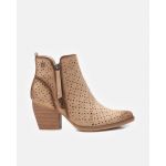 Refresh Botinhas De Salto 172519 Beige 41