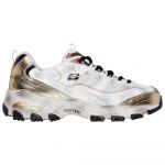 Skechers Sapatilhas D´lites White Leather / Multi Trim 41