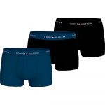 Tommy Hilfiger Boxers Um0um03523 3 Unidades Deep Indigo / Deep Indigo / Black L