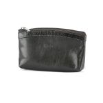 Rubre Porta-moedas em Pele com Porta-chaves R626PR Castanho