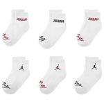 Jordan Meias Legend Pack 6 Pares White 37 1/2-40