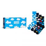 Happy Socks Meias Crew Cloudy Gift Set 4 Pares Light Blue 36-40