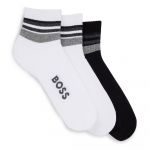 Boss Meias Sh Stripe 10261037 3 Pares White 40-46