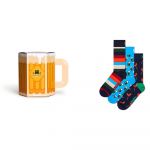Happy Socks Meias Longas Wurst And Beers Gift Set Half 3 Pares Navy 41-46
