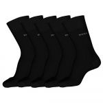 Boss Meias Curtas Uni Color 10244642 01 5 Pares Black 35-38