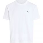 Calvin Klein Jeans T-Shirt Serif Font Graphic Bright White L