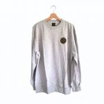 Alva Crewneck Sweatshirt Live Fast L, Cinzenta