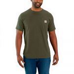 Carhartt T-Shirt Force Pocket Basil Heather L