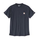 Carhartt T-Shirt Force Pocket Navy L