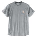 Carhartt T-Shirt Force Pocket Heather Grey L
