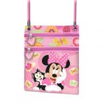 Karactermania Bolsa Tiracolo Minnie Mouse Rosa Ação Gatinha Minnie Mouse