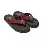 Brasileras Chinelos Puff Marbled Garnet 41