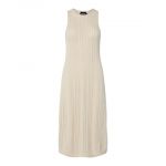 Pieces Vestido Midi Sem Mangas Nuka Birch XL