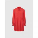 Pepe Jeans Vestido Curto De Manga Comprida Beverly Crispy Red M