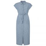 Pepe Jeans Vestido Longo Sem Mangas Maya Sea Blue M